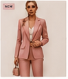Blush Luse Blazer Set
